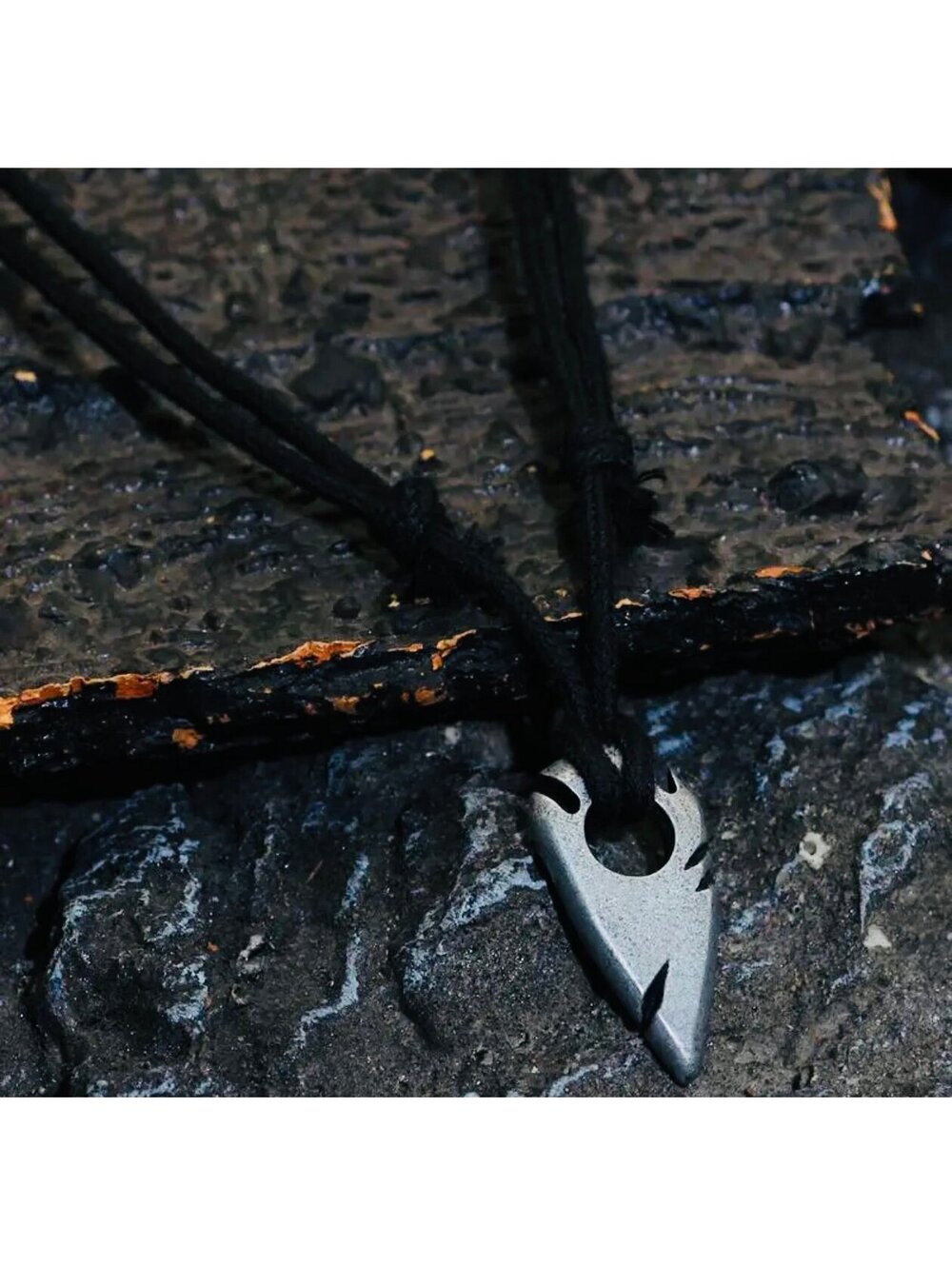 New - Hot ! Stainless Steel Nordic Arrowhead Pendant Necklace